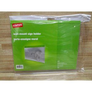 Wall mount sign holder NIP